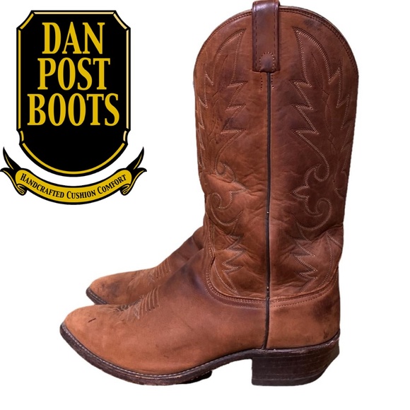 Dan Post Renegade Leather Cowboy Boots main image 13